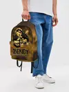 Рюкзак джинсовый / Bendy and the ink machine