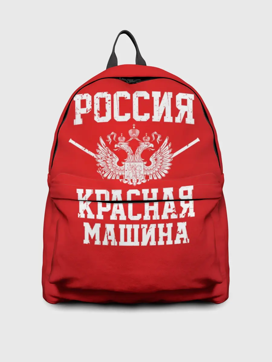 Рюкзак джинсовый / Красная машина