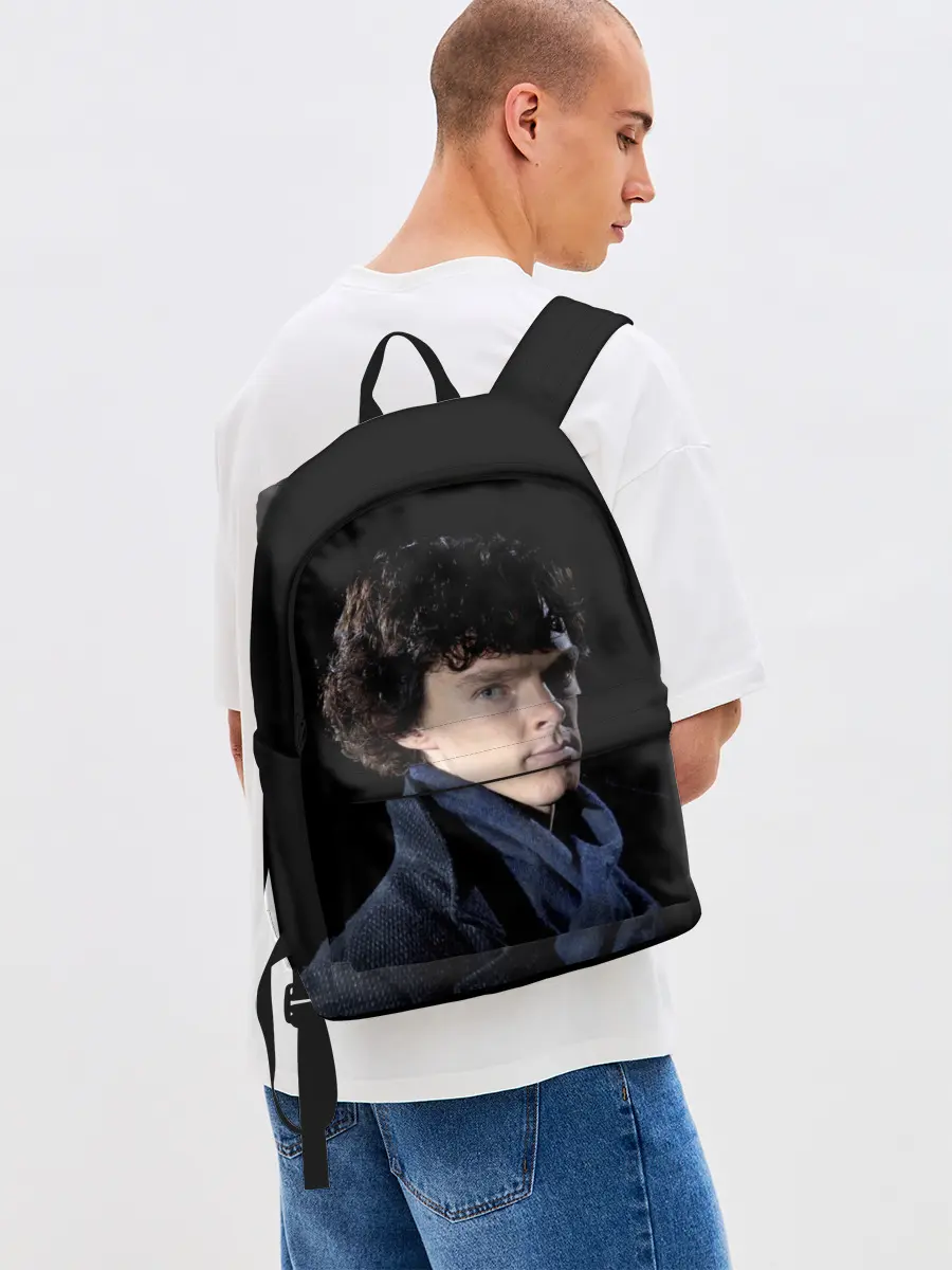 Рюкзак джинсовый / Sherlock