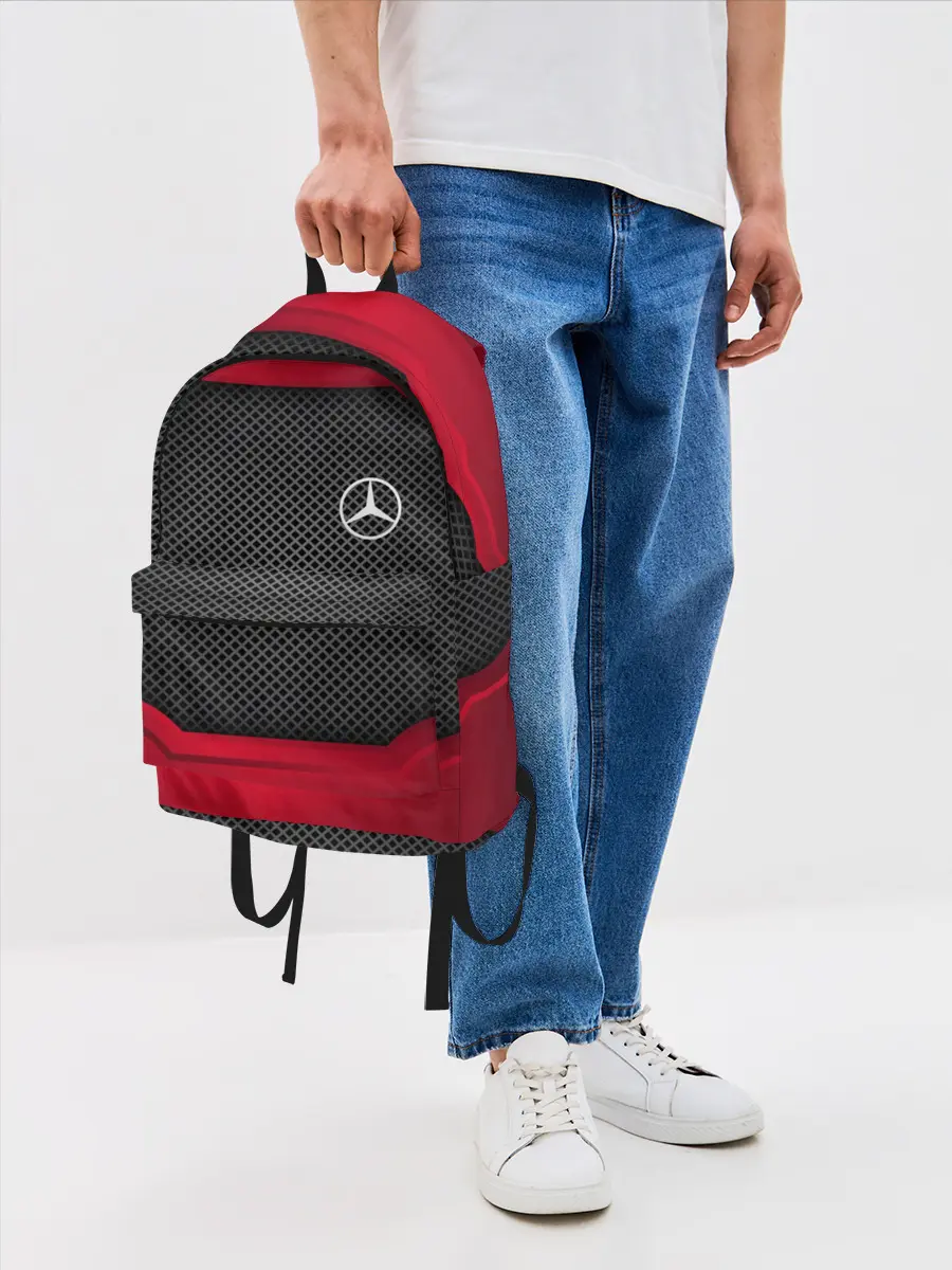 Рюкзак джинсовый / MERCEDES-BENZ SPORT