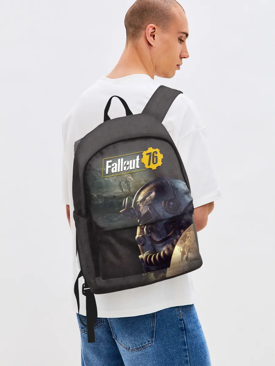 Рюкзак джинсовый / Fallout 76