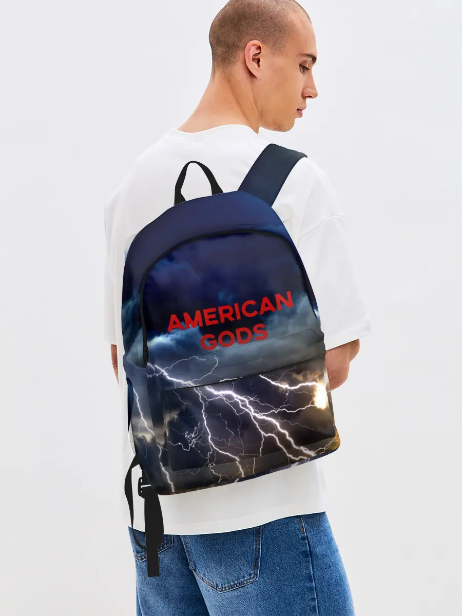 Рюкзак джинсовый / American Gods