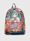 Рюкзак джинсовый / Окно Mika Hatsune