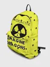 Рюкзак джинсовый / Imagine Dragons radioactive