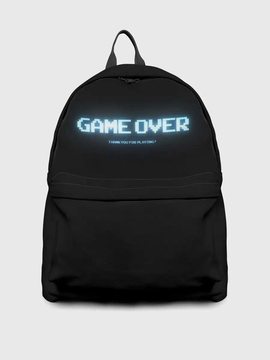 Рюкзак джинсовый / Game Over