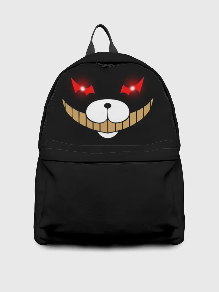 Рюкзак джинсовый / KUROKUMA на черном