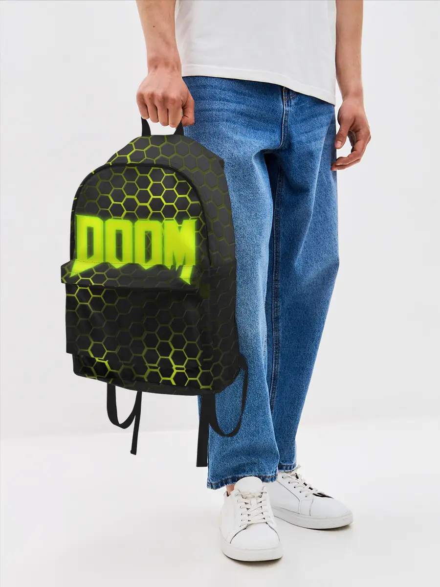 Рюкзак джинсовый / DOOM