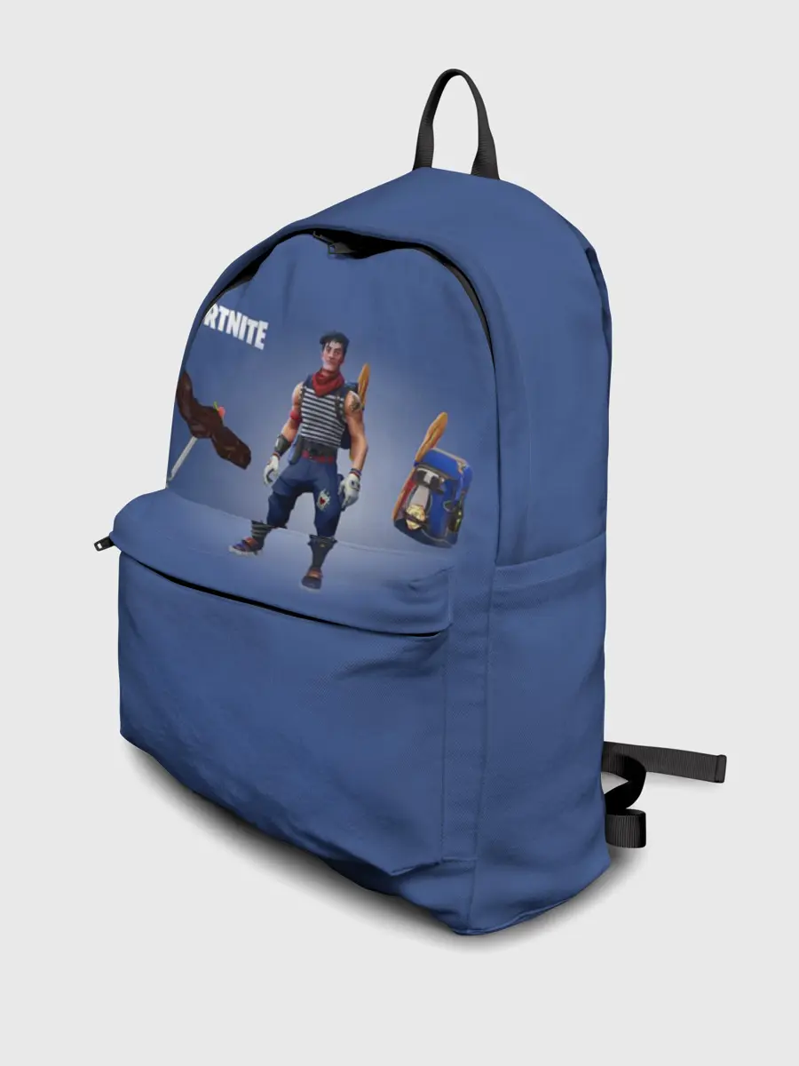 Рюкзак джинсовый / Fortnite Fan Art