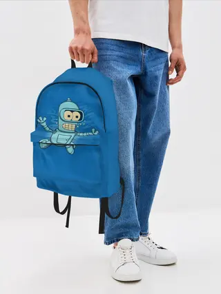 Рюкзак джинсовый / Bender Nevermind