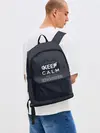 Рюкзак джинсовый / Keep Calm Engineer