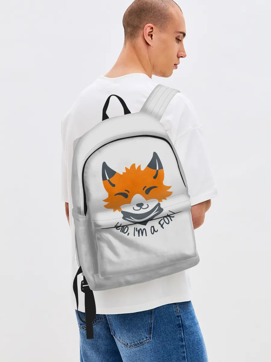 Рюкзак джинсовый / Hello Fox