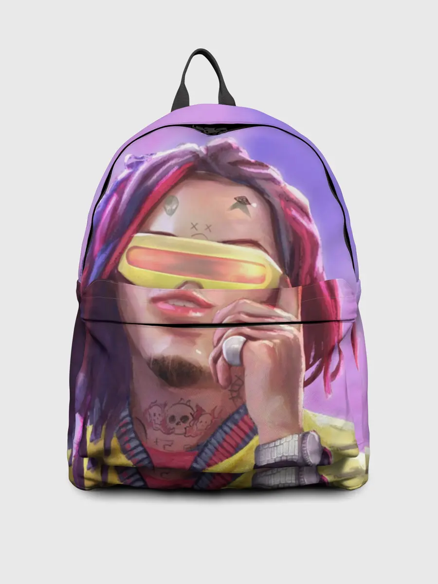 Рюкзак джинсовый / Lil Pump