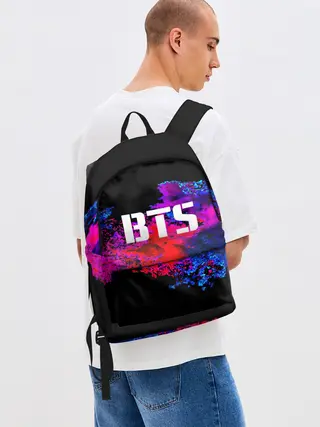 Рюкзак джинсовый / BTS