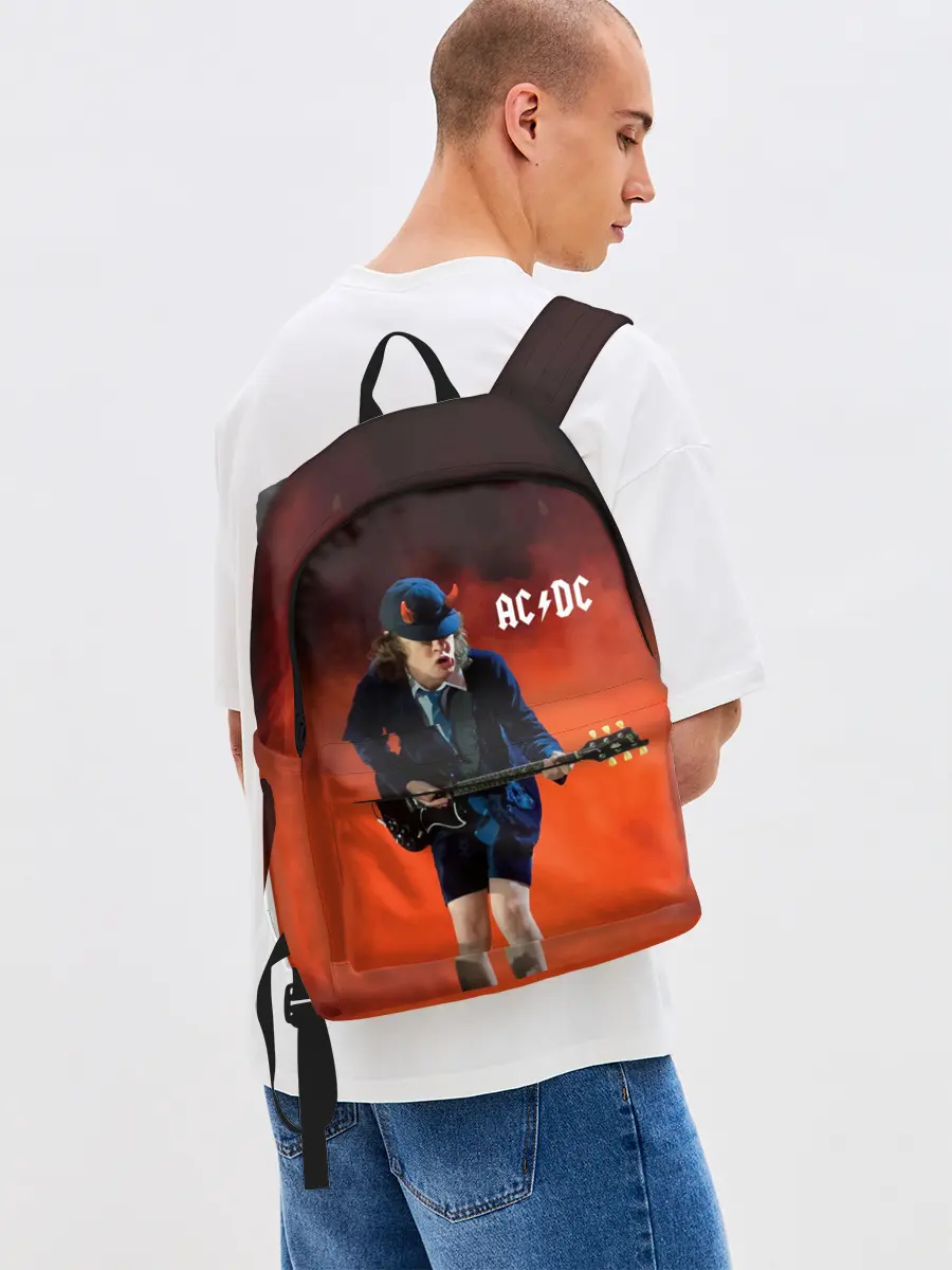 Рюкзак джинсовый / AC/DC