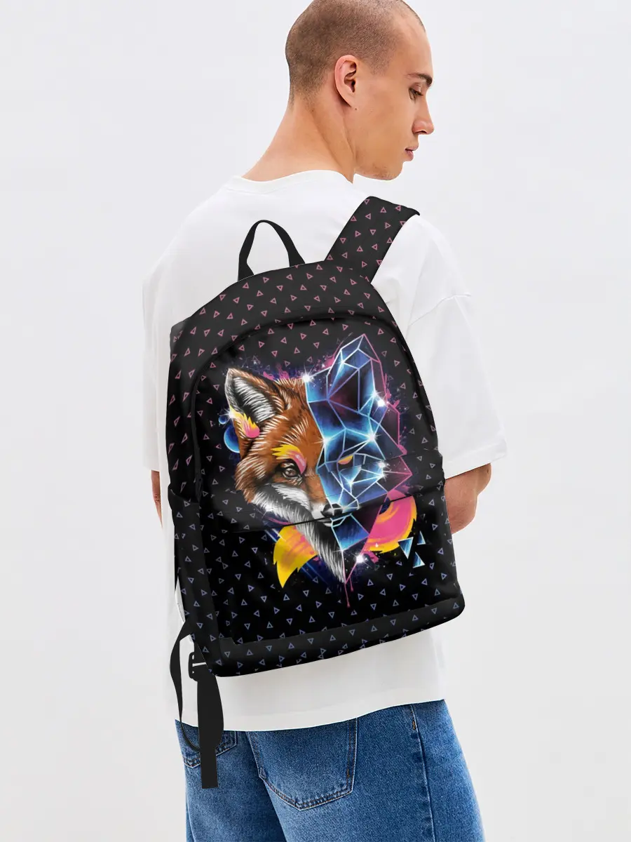 Рюкзак джинсовый / Super Space Fox