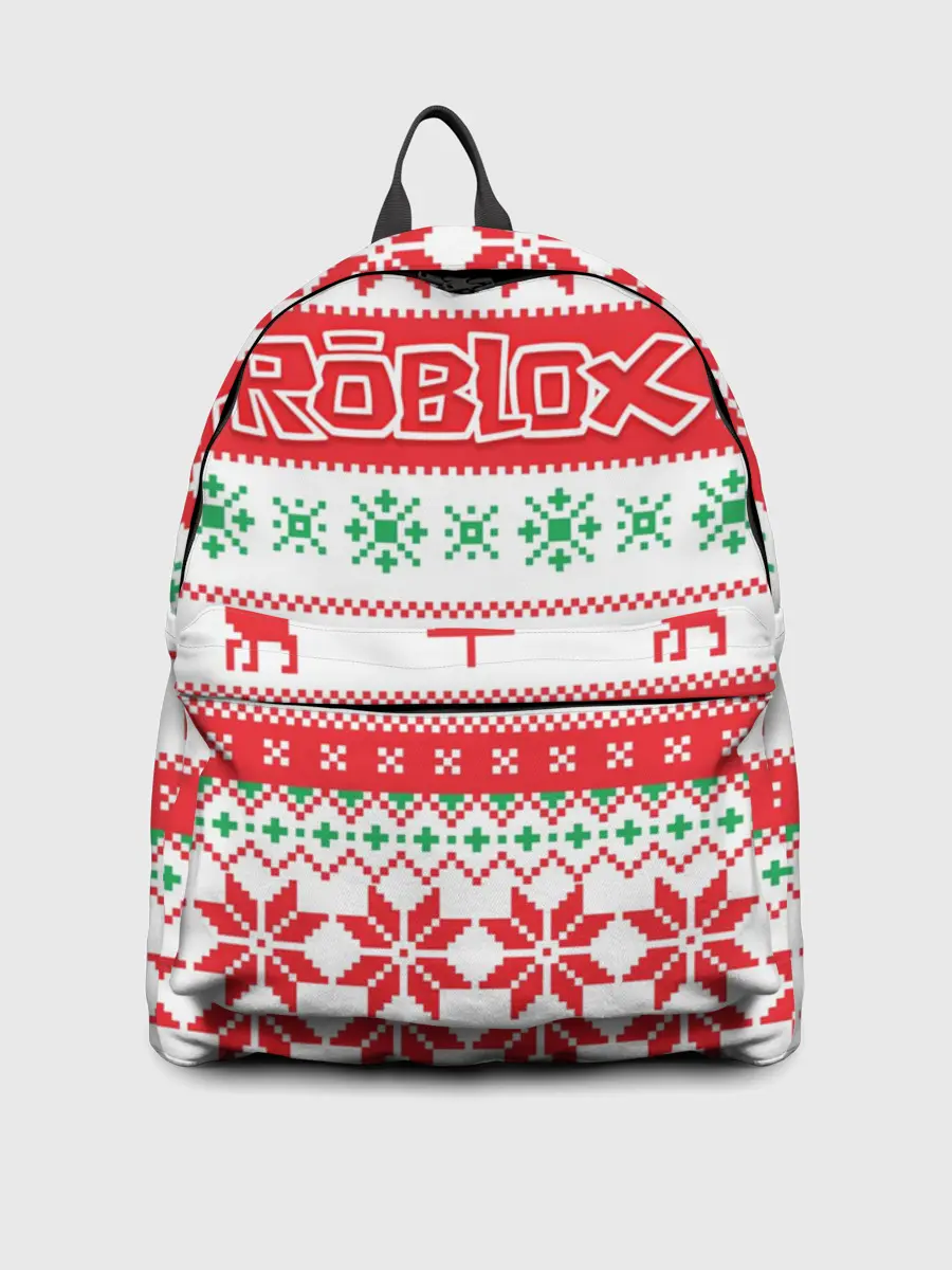 Рюкзак джинсовый / Новогодний Roblox