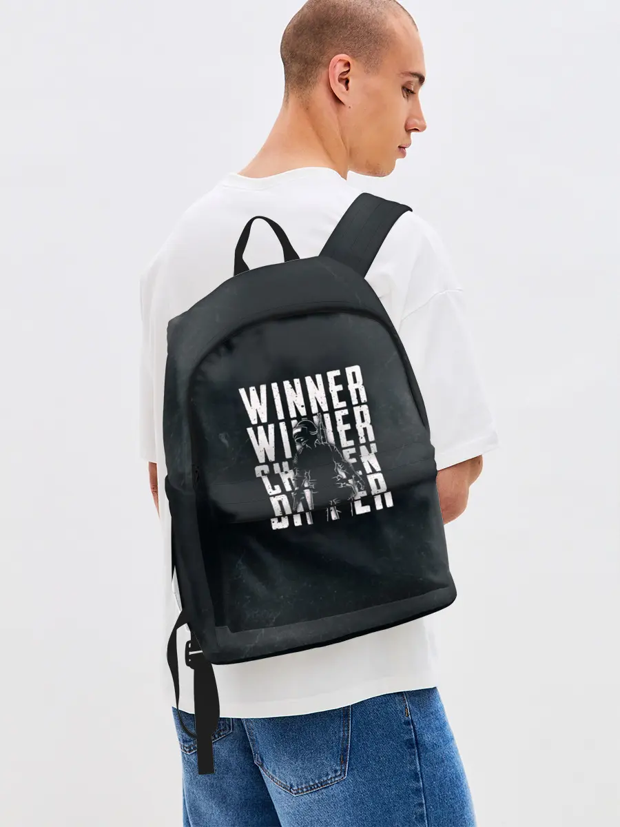 Рюкзак джинсовый / WINNER WINNER chicken dinner