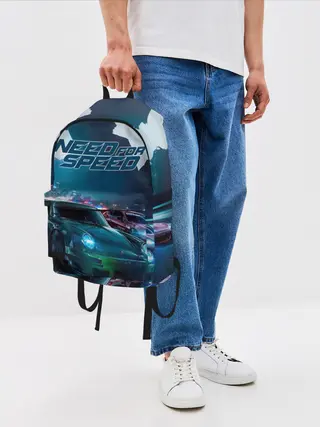 Рюкзак джинсовый / Need for Speed