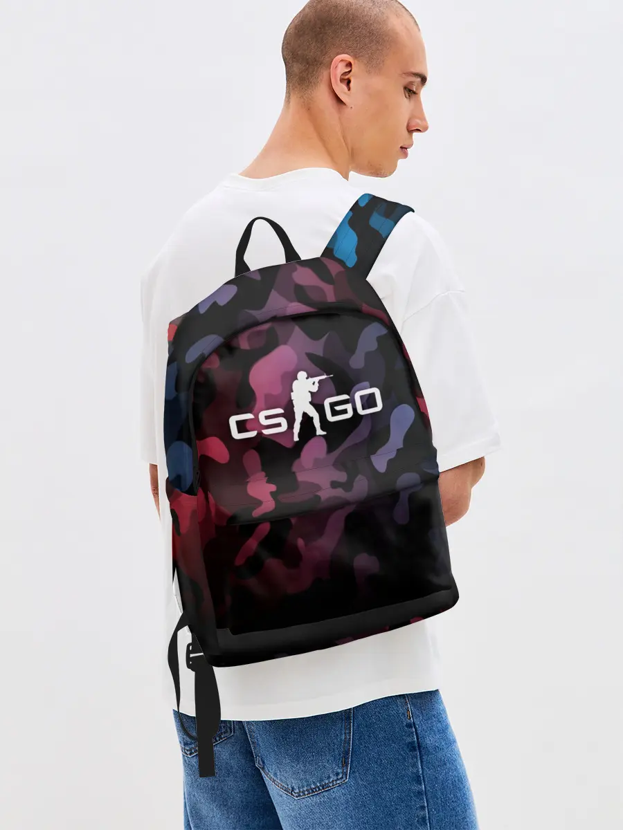 Рюкзак джинсовый / CS GO