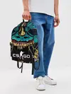 Рюкзак джинсовый / CS GO hyper beast skin