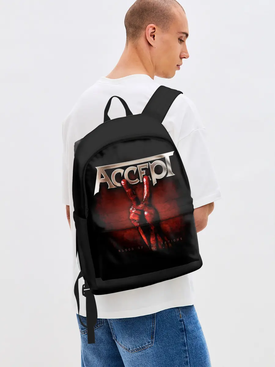 Рюкзак джинсовый / Accept