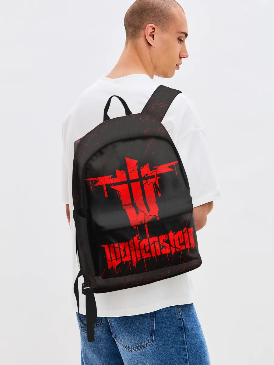 Рюкзак джинсовый / Wolfenstein