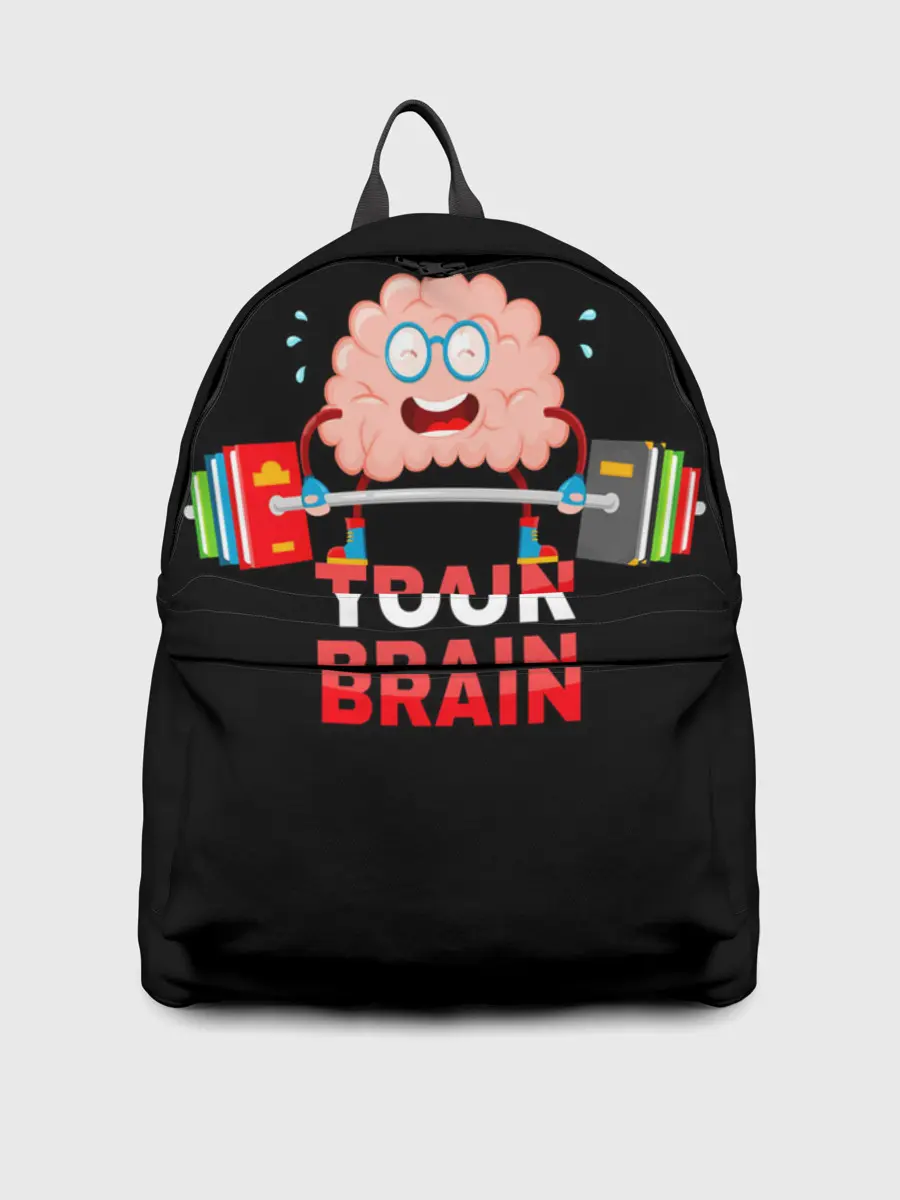 Рюкзак джинсовый / Train your brain