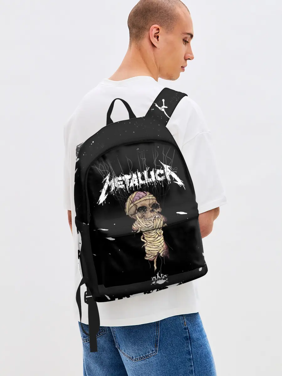 Рюкзак джинсовый / METALLICA