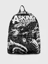 Рюкзак джинсовый / Asking Alexandria