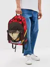 Рюкзак джинсовый / GODE GEASS textured