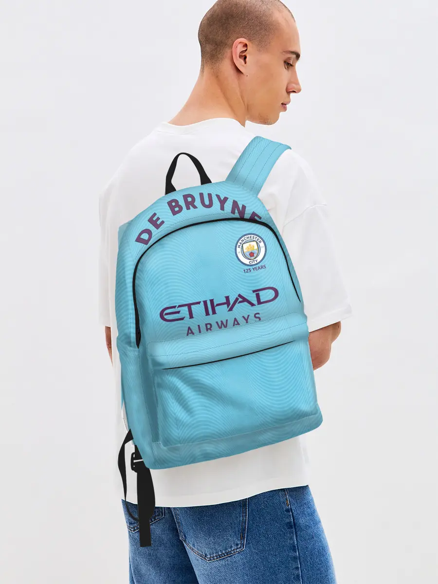 Рюкзак джинсовый / De Bruyne home 19-20