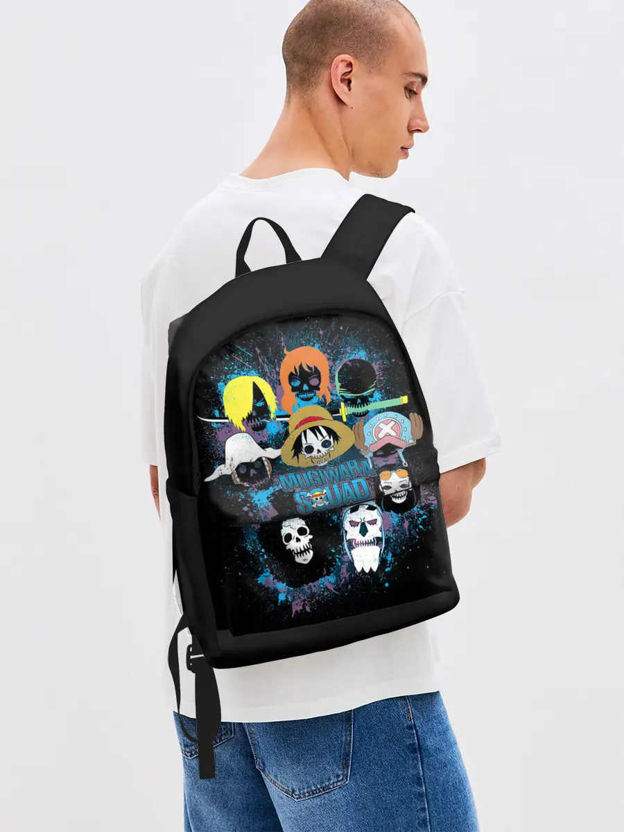 Рюкзак джинсовый / пираты One Piece
