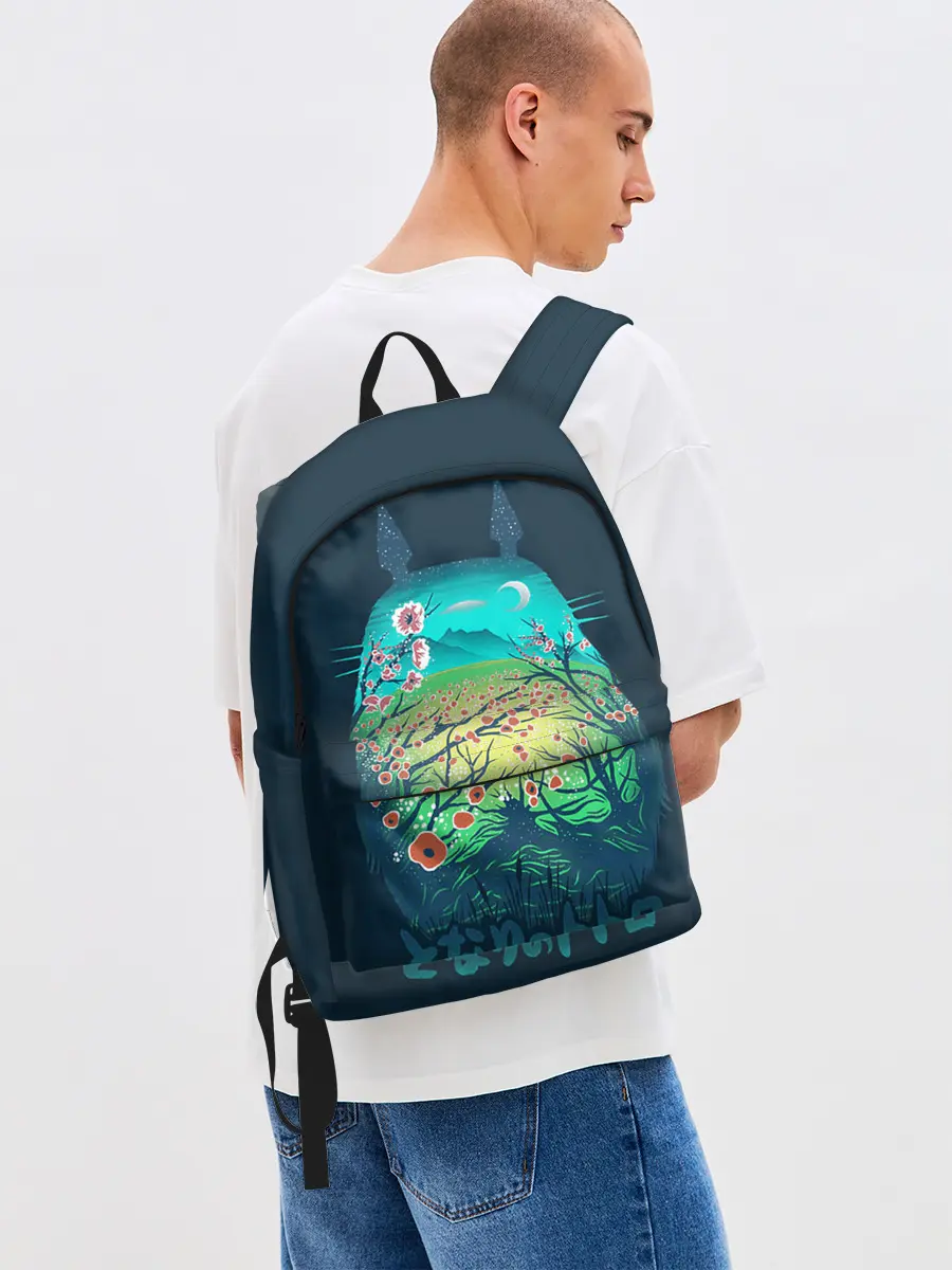 Рюкзак джинсовый / Totoro