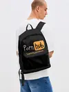 Рюкзак джинсовый / Porn hab Casting-producer