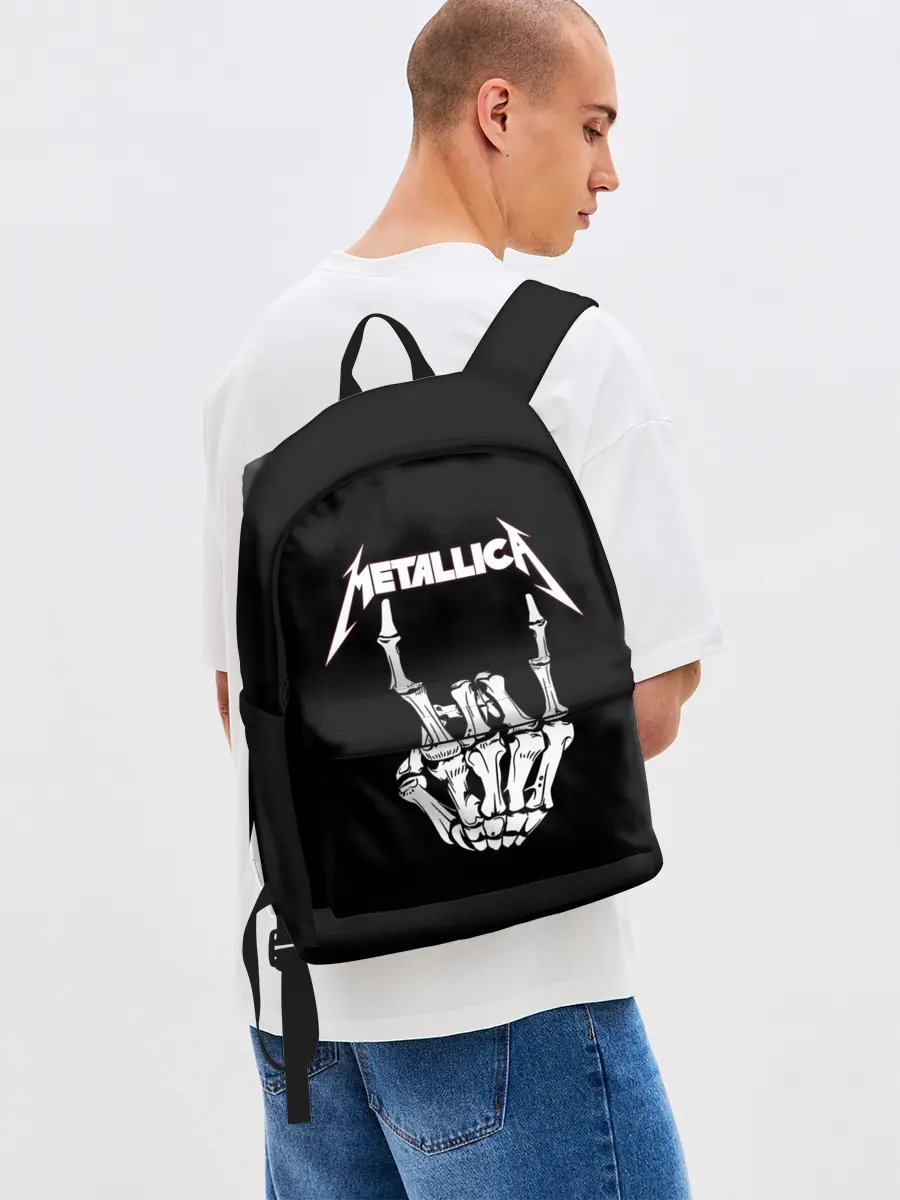 Рюкзак джинсовый / Metallica