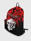 Рюкзак джинсовый / Overlord Skull red