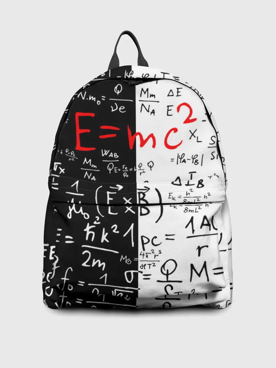 Рюкзак джинсовый / E=mc2