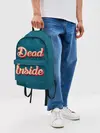 Рюкзак джинсовый / Dead inside