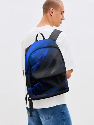 Рюкзак джинсовый / Blue and Black