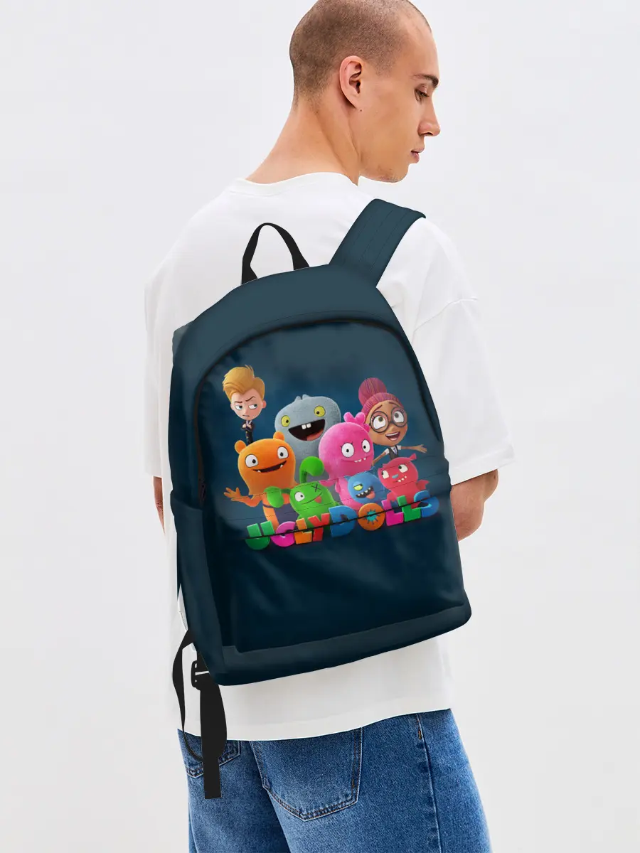 Рюкзак джинсовый / UglyDolls. Куклы с характером
