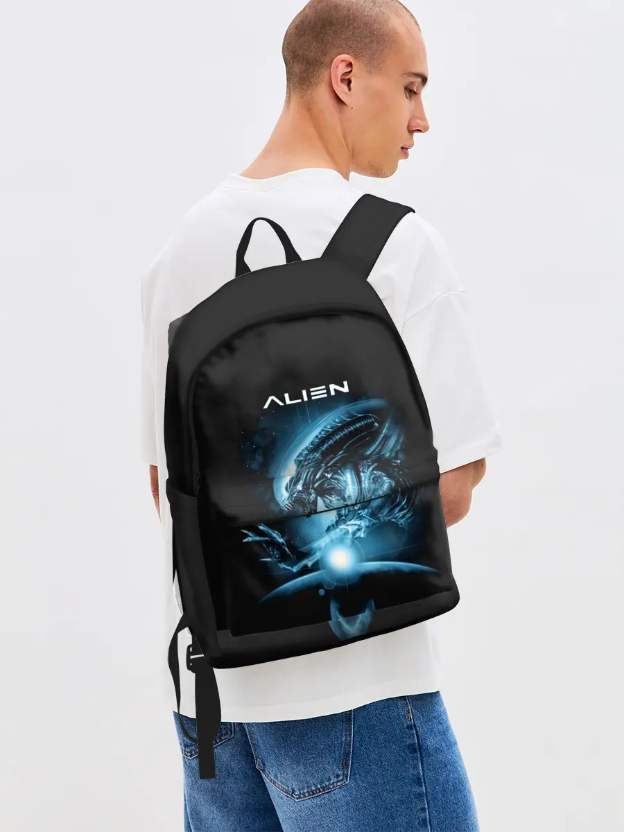 Рюкзак джинсовый / ALIEN