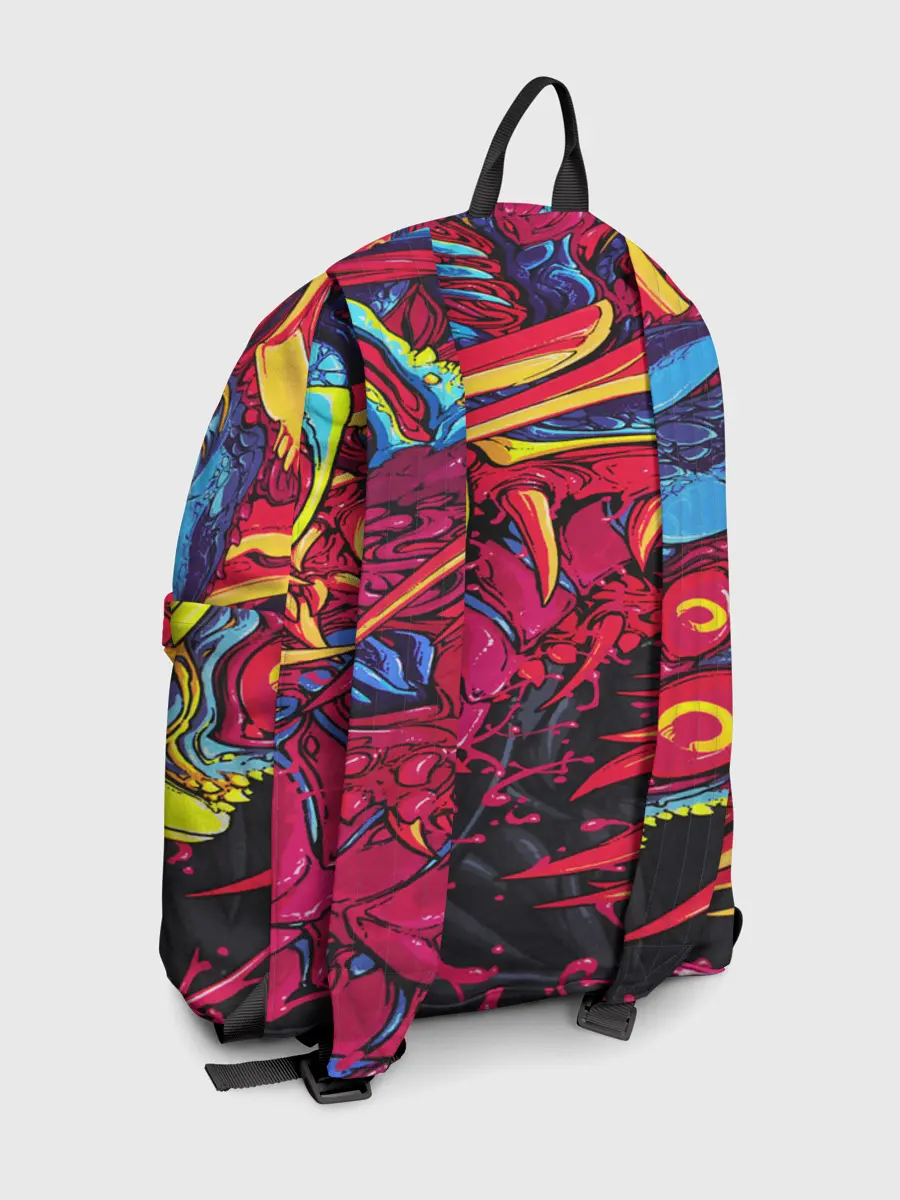 Рюкзак джинсовый / CS GO hyper beast skin