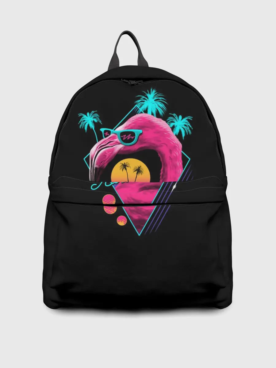 Рюкзак джинсовый / Flamingo