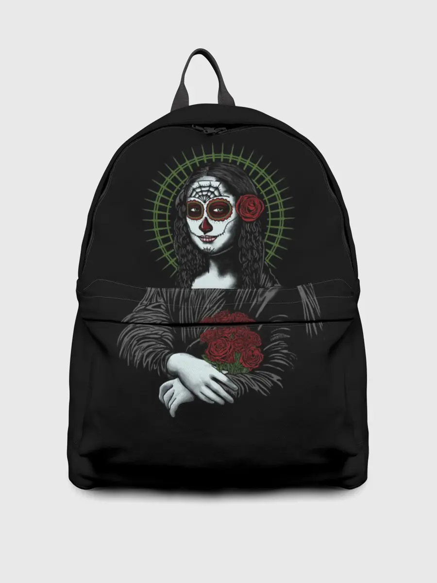 Рюкзак джинсовый / Mona Lisa - Santa Muerte