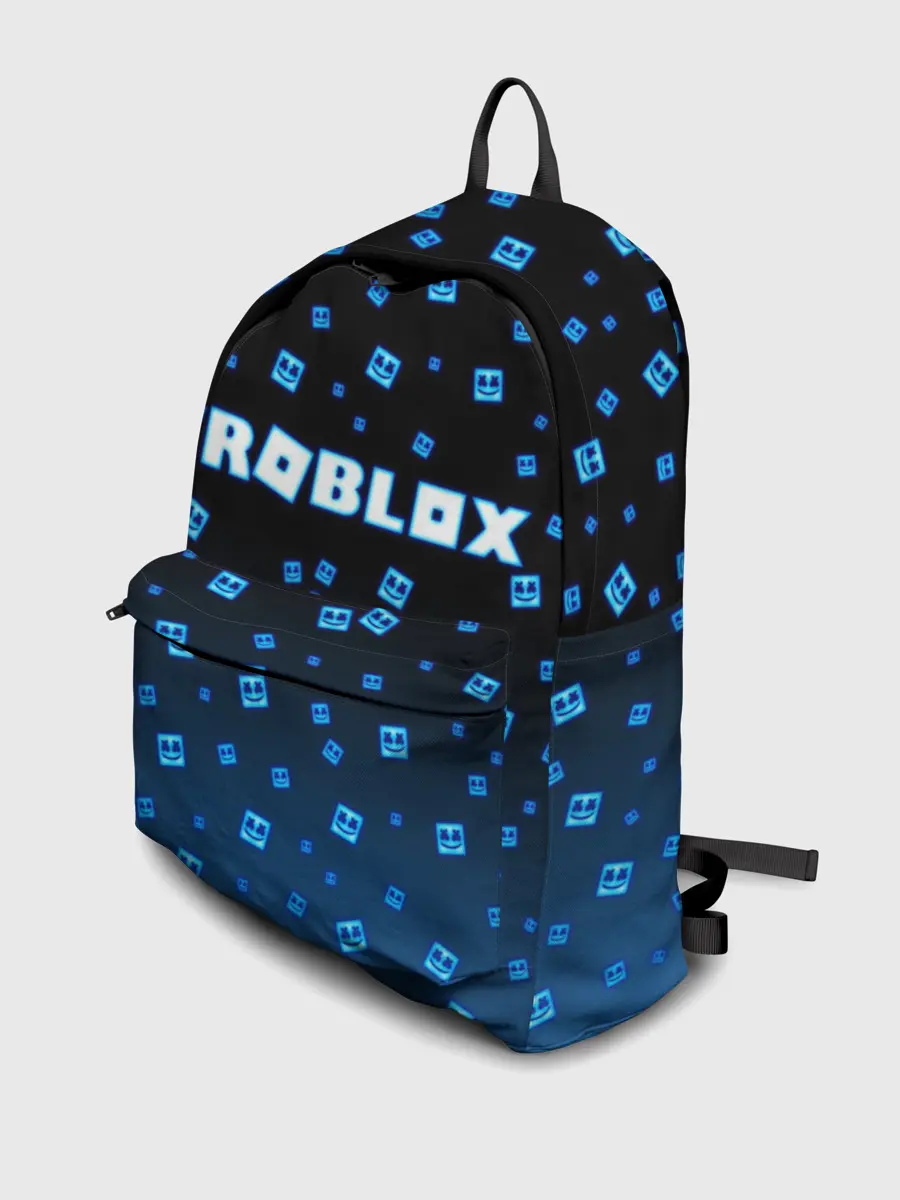 Рюкзак джинсовый / Roblox X Marshmello