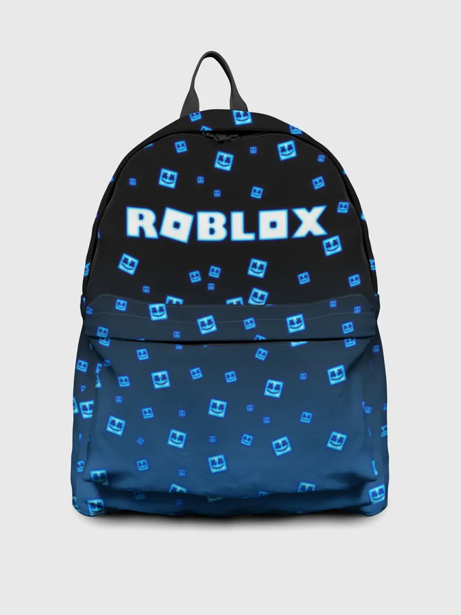 Рюкзак джинсовый / Roblox X Marshmello