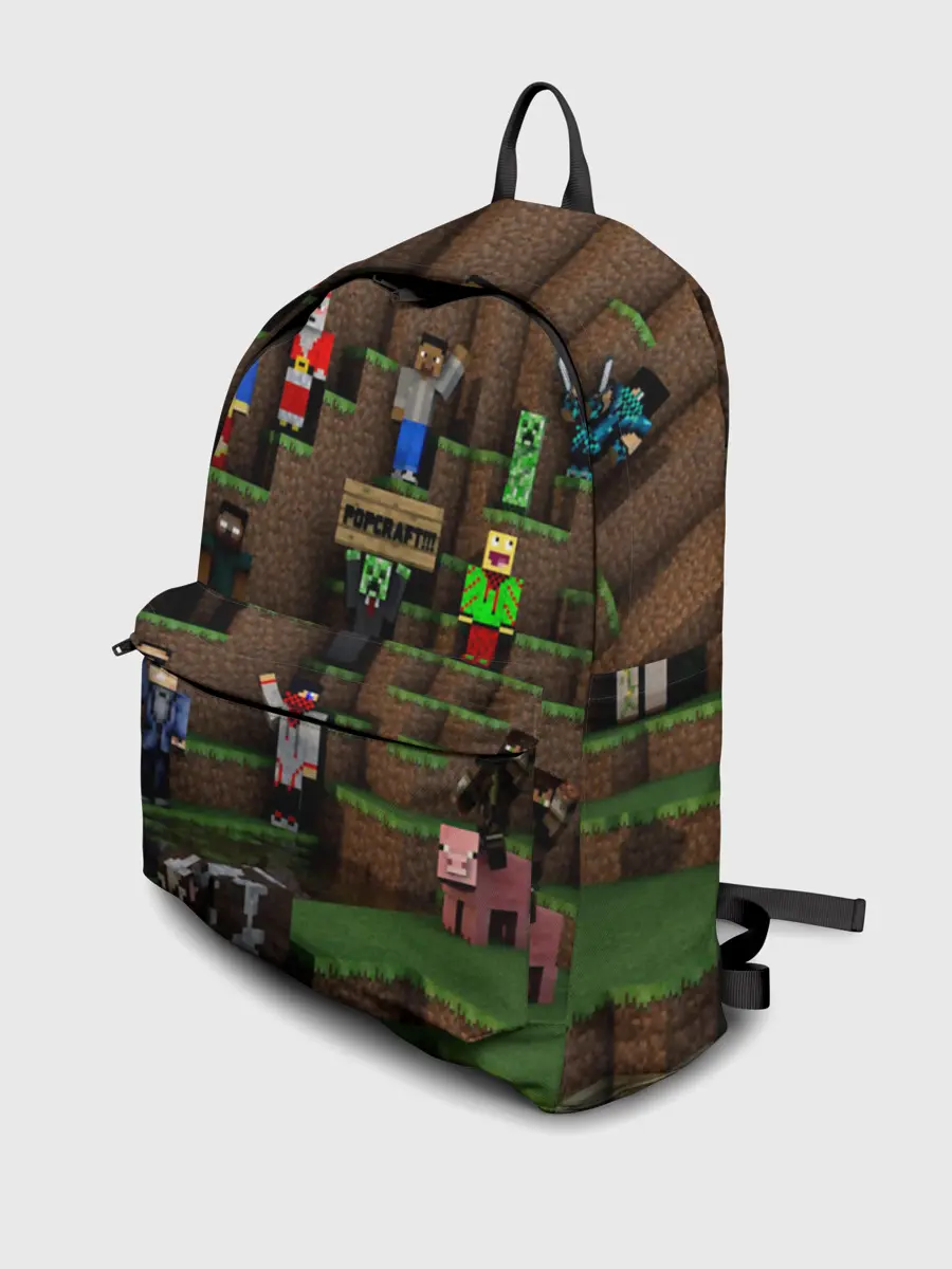 Рюкзак джинсовый / MINECRAFT