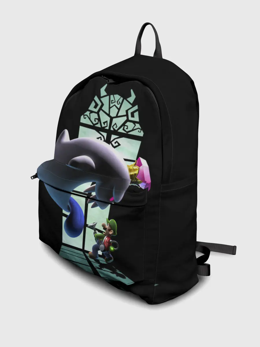 Рюкзак джинсовый / Luigis Mansion