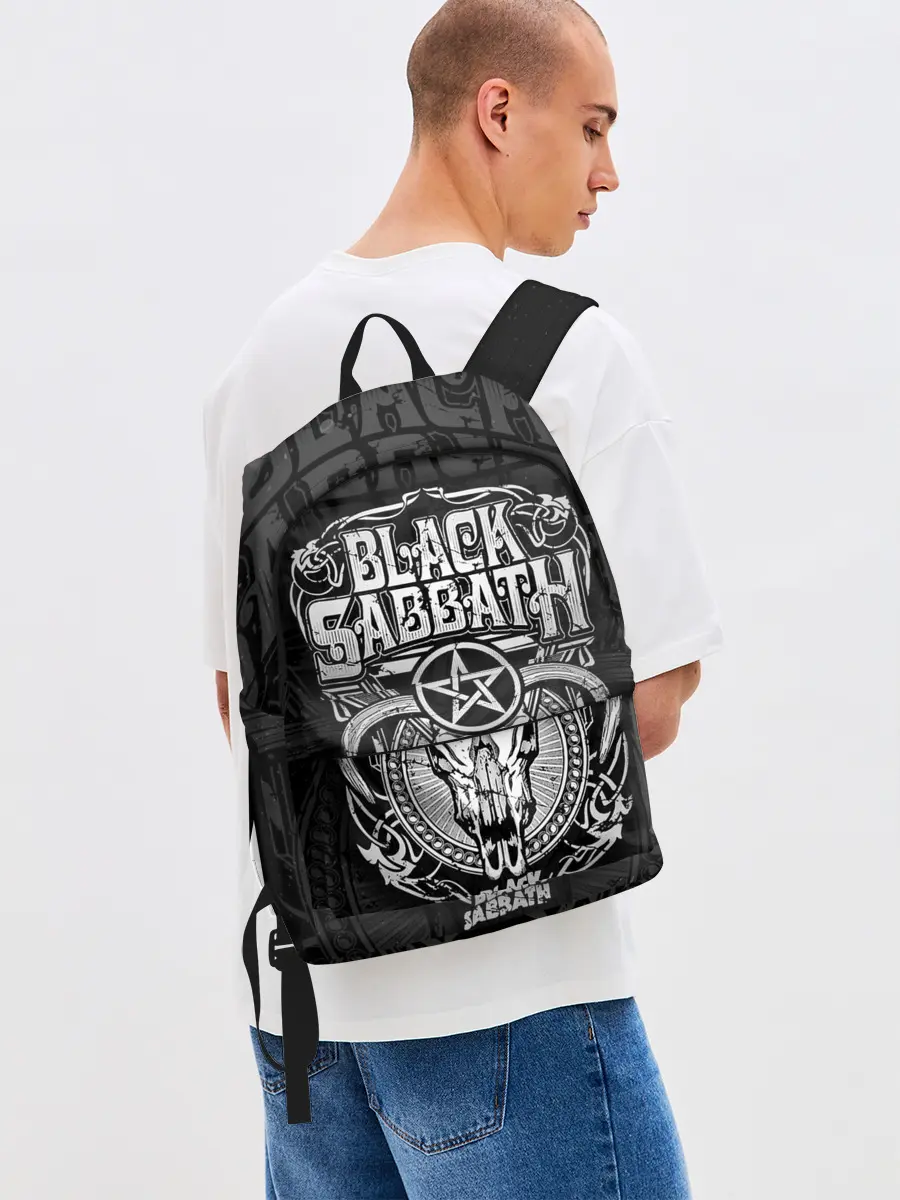 Рюкзак джинсовый / Black Sabbath