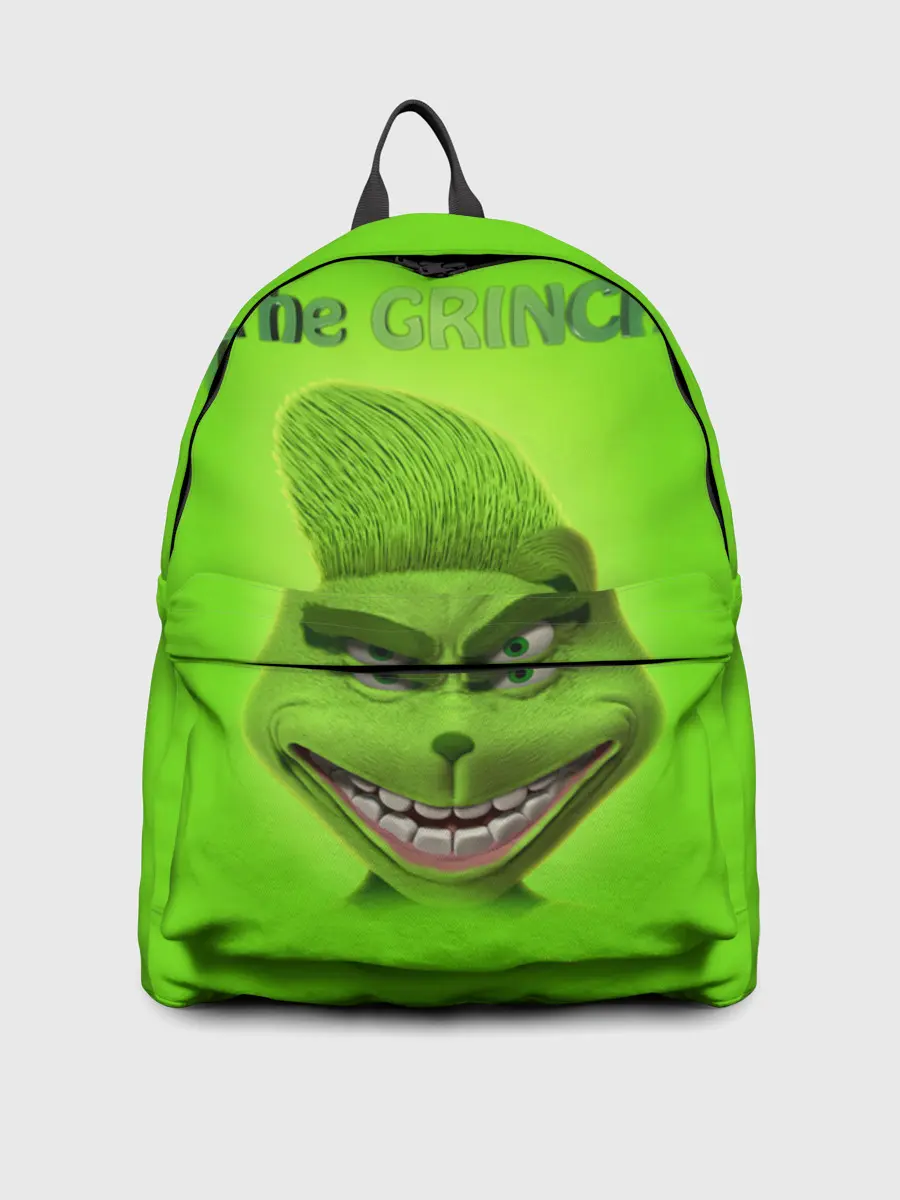 Рюкзак джинсовый / Grinch Face